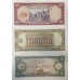 CHILE 1960 . HALF 1/2 - ONE HUNDRED 100 ESCUDOS BANKNOTES . SPECIMEN CHILE 1960 . HALF 1/2 - ONE HUNDRED 100 ESCUDOS BANKNOTES . SPECIMEN